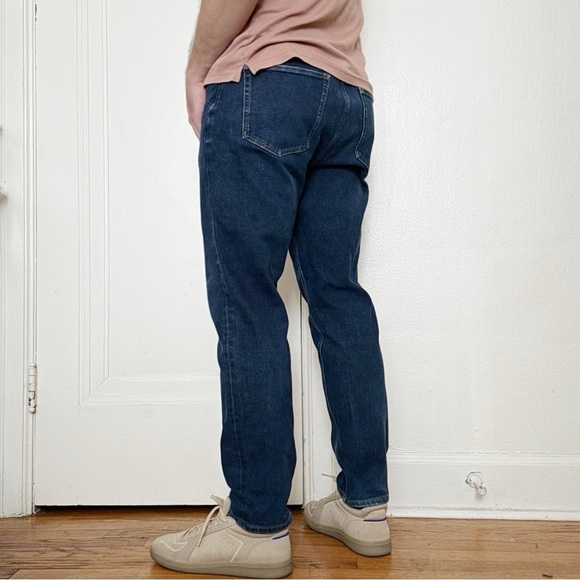 Everlane Uniform Men’s Athletic Fit Jean 33x30 Blue Stretch - Picture 2 of 10